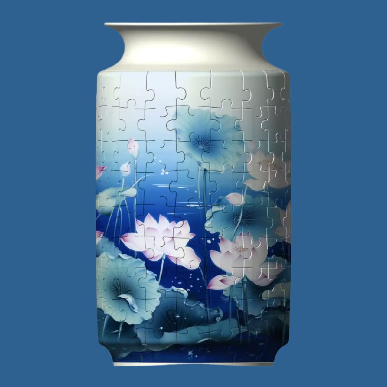 Creative Gifts 3D Puzzle Vase Panda Flower Building Block Porcelain Artistic Vases Home Decoration Kids Girls Christmas Gift Toy