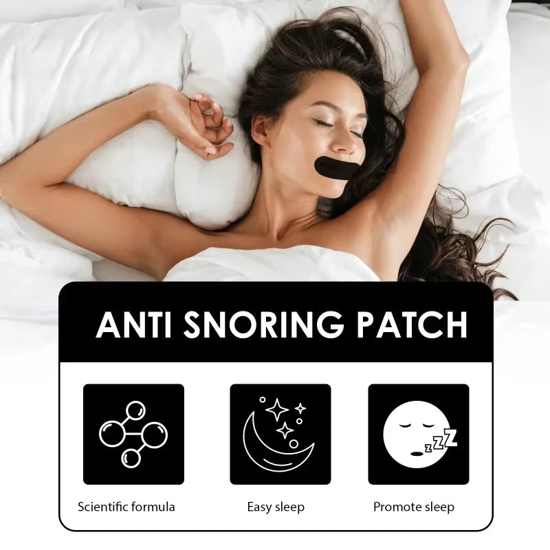 100/50/20Pcs anti Snoring Mouth Tape for Better Sleeping Mouth Strips Reduce Mouth Dryness Medical Grade Nose Breathing Stickers